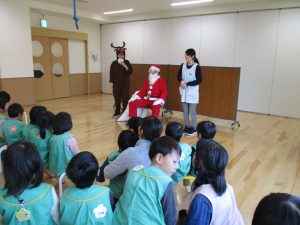こども発達支援センターわかば 単独通所 クリスマス会 を行いました 岡崎市福祉事業団
