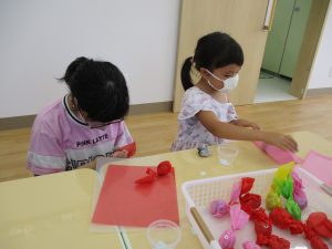 こども支援センターすだち 夏祭りゲーム をしました 岡崎市福祉事業団