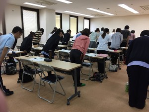 美しいお辞儀