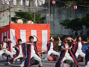 根石小学校による根石ソーラン