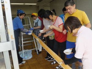 流しそうめん