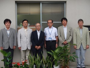 岡崎市花き温室園芸組合のみなさんと