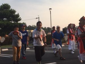 エイサーに参加